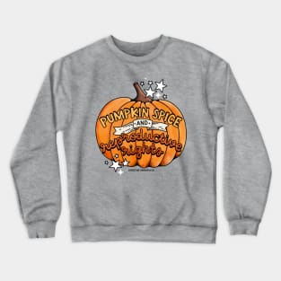 Pumpkin Spice and Reproductive Rights Crewneck Sweatshirt